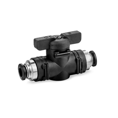 1/4 BSPP Petcock Ball Valve to 8 mm hose