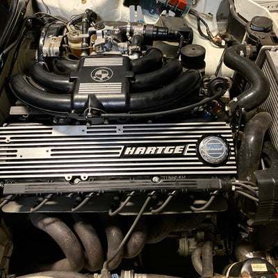 CAtuned Billet Engine Oil Filler Cap Black\Raw Color Compatible with BMW E30 E28 2002 & More