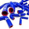 Silicone 318 Cooling Hose kit Blue (Lifetime Warranty! ) - Compatible with m42 engine e30