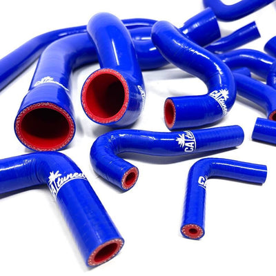 Silicone 318 Cooling Hose kit Blue (Lifetime Warranty! ) - Compatible with m42 engine e30