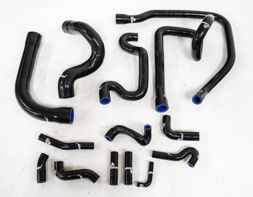 Silicone 318 Cooling Hose kit (Lifetime Warranty! ) - Compatible with m42 engine e30