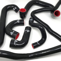 CAtuned Silicone Late Model Cooling Hose kit (Lifetime Warranty) Black compatible with e30 m20 2.5