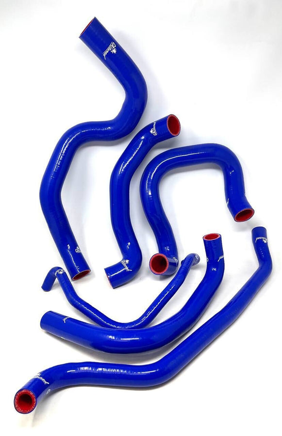 Silicone Early(e) Cooling Hose kit (Lifetime Warranty!) Compatible with e30 m20 BLUE