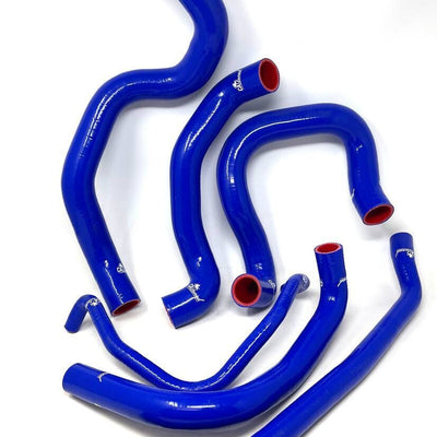 Silicone Early(e) Cooling Hose kit (Lifetime Warranty!) Compatible with e30 m20 BLUE