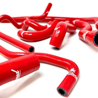 CAtuned Master Hose kit Complete Compatible with E36 RED