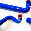 CAtuned Silicone Late Model Cooling Hose kit (Lifetime Warranty) BLUE compatible with e30 m20