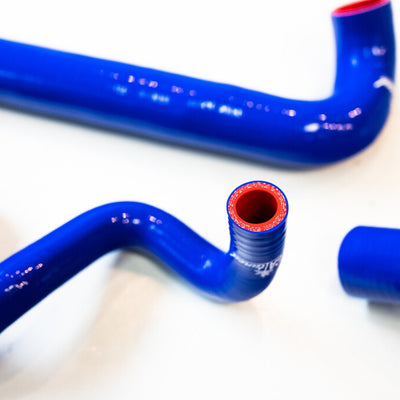 CAtuned Silicone Late Model Cooling Hose kit (Lifetime Warranty) BLUE compatible with e30 m20
