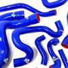 Silicone 318 Cooling Hose kit Blue (Lifetime Warranty! ) - Compatible with m42 engine e30