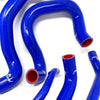 Silicone Early(e) Cooling Hose kit (Lifetime Warranty!) Compatible with e30 m20 BLUE