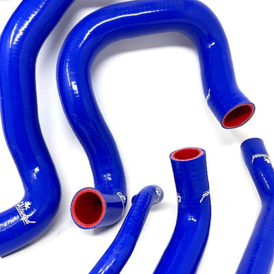 Silicone Early(e) Cooling Hose kit (Lifetime Warranty!) Compatible with e30 m20 BLUE