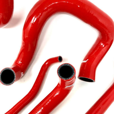 Silicone Early(e) Cooling Hose kit (Lifetime Warranty!) Compatible with e30 m20 RED