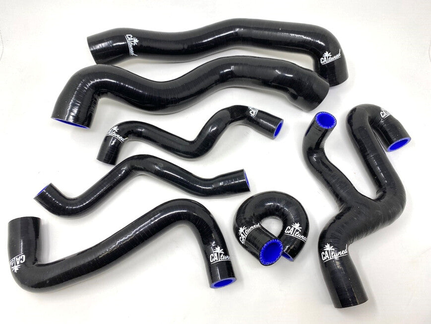 CAtuned Silicone Cooling Hose kit (Lifetime Warranty) Black compatible with E34 540 M60