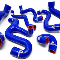 CAtuned Silicone Cooling Hose kit (Lifetime Warranty) BLUE compatible with E34 540 M60