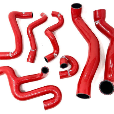 CAtuned Silicone Cooling Hose kit (Lifetime Warranty) RED compatible with E34 540 M60