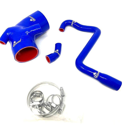 CAtuned Silicone Late Model Air Induction Hose kit (Lifetime Warranty) BLUE compatible with e30 m20