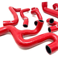 CAtuned Silicone Cooling Hose kit (Lifetime Warranty) RED compatible with E34 540 M60