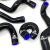 CAtuned Silicone Cooling Hose kit (Lifetime Warranty) Black compatible with E34 540 M60
