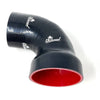 CAtuned Silicone Air Induction Hose kit (Lifetime Warranty) Black compatible with e30 M3 S14
