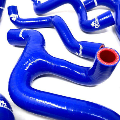 CAtuned Silicone Cooling Hose kit (Lifetime Warranty) BLUE compatible with E34 540 M60