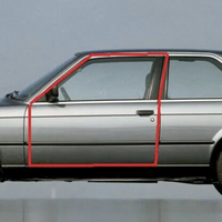 BMW E30 2 Door Inner Door Seals Left & Right OEM Quality Coupe 2dr