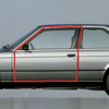CAtuned Inner door seal compatible with E30 Coupe 2dr 2 door