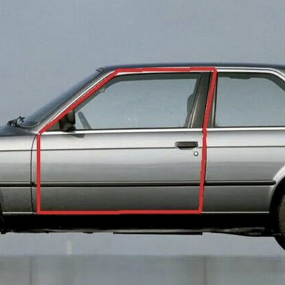 CAtuned Inner door seal compatible with E30 Coupe 2dr 2 door