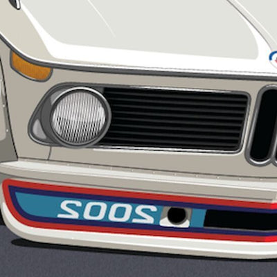 2002 Turbo CAtuned Track Poster (18x24) Print