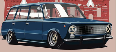 LADA 2102 Poster / Print (18x24)