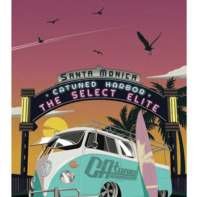 VW Type2 Bus/Truck Poster (18x24) Print