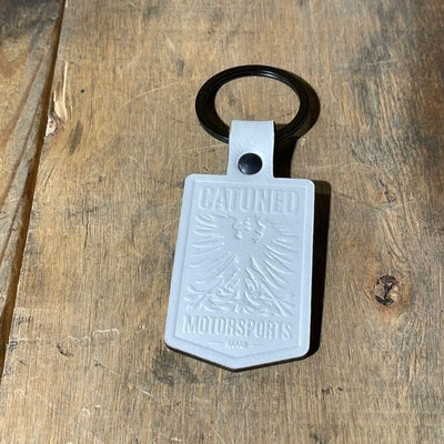 CAtuned Leather Keychain Embossed 2021 Design (Free shipping in the USA)