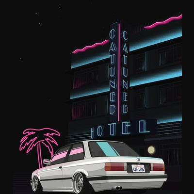 80s E30 Poster (18x24) Print