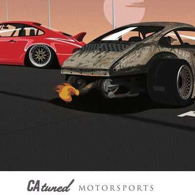 Porsche 911 Poster (18x24) Print