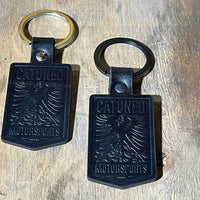 CAtuned Leather Keychain Embossed 2021 Design (Free shipping in the USA)