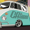 VW Type2 Bus/Truck Poster (18x24) Print
