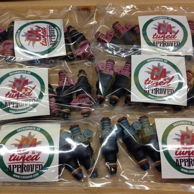 Pink Rebuilt fuel Injector Set compatible with S50 M50 M52 S52 m3