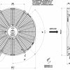 SPAL ELECTIC FAN - 16" S/12V UPGRADE