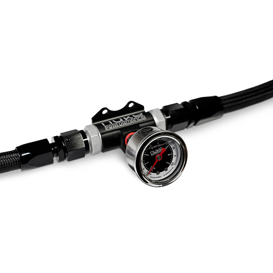 Fuel Line Gauge Adaptor AN-8 ORB to M10x1