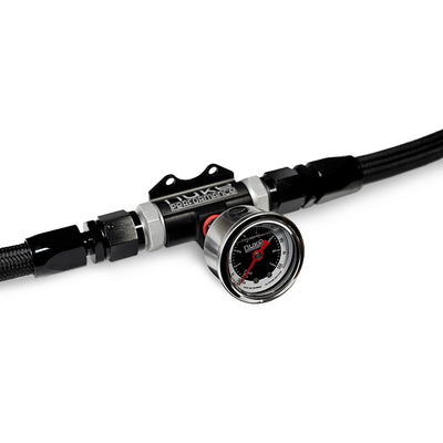 Fuel Line Gauge Adaptor AN-8 ORB to M10x1