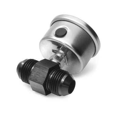 AN-8 Male Pressure Gauge Adapter, 1/8 NPT