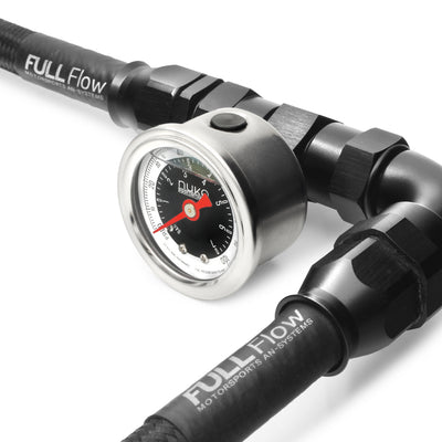 AN-10 Male Pressure Gauge Adapter, 1/8 NPT