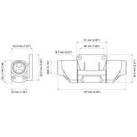 Full Flow Flex Fuel Sensor Adapter