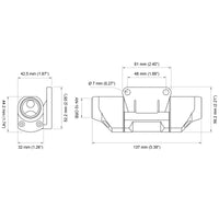 Full Flow Flex Fuel Sensor Adapter