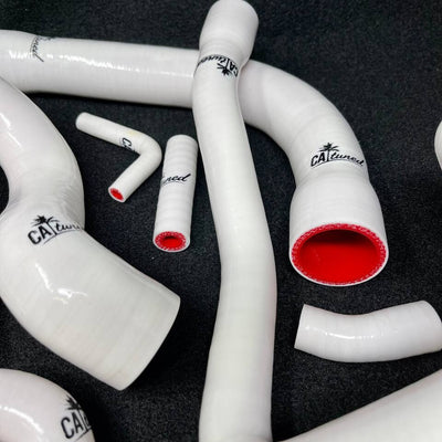 Silicone 318 Cooling Hose kit (Lifetime Warranty! ) Special Edition WHITE - Compatible with m42 engine e30