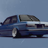 REAR WINDOW LOUVER Compatible with E30