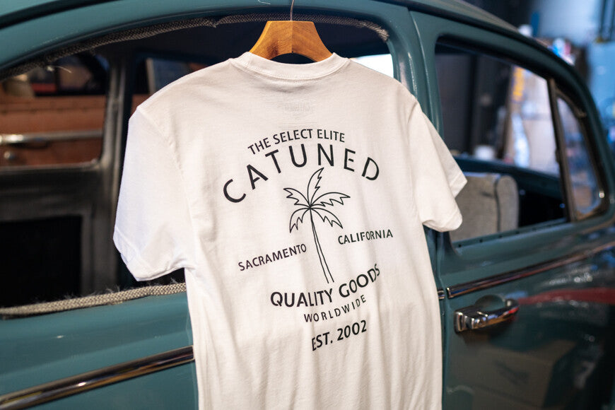 CAtuned Staple T shirt White (20 year Anniversary) tshirt