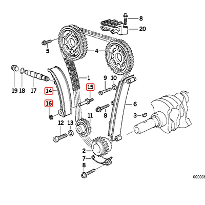 CAtuned Timing Guide Rail Upgrade kit Compatible with M42 318
