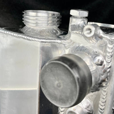 CAtuned All Aluminum Radiator w/ tank compatible with E34 E32 E39