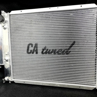 CAtuned All Aluminum Radiator w/ tank compatible with E34 E32 E39