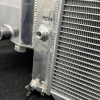 CAtuned All Aluminum Radiator w/ tank compatible with E34 E32 E39