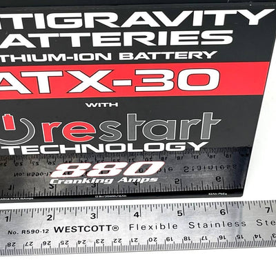 ATX-30 Antigravity Lithium-ION Battery w/ Restart Technology 880CCA 5lbs